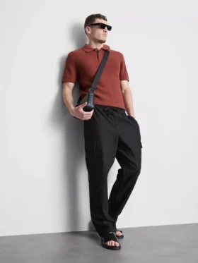 Drawstring cargo pants
