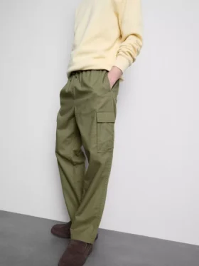 Drawstring cargo pants