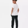 Drawstring elasticated joggers