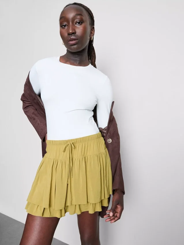 Drawstring rara mini skirt Drawstring rara mini skirt