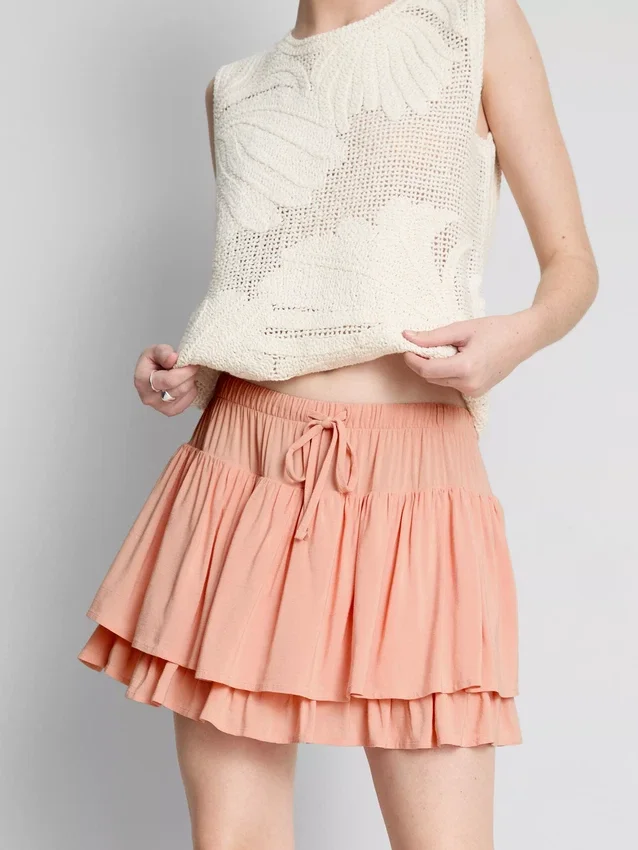 Drawstring rara mini skirt Drawstring rara mini skirt