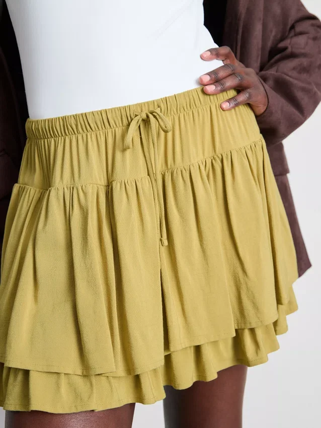 Drawstring rara mini skirt Drawstring rara mini skirt