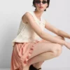 Drawstring rara mini skirt Drawstring rara mini skirt