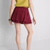 Drawstring rara mini skirt