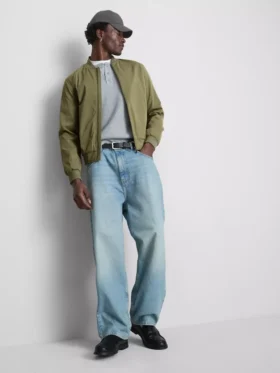 Dressy bomber jacket