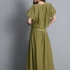 Dropped-waist midi skirt Dropped-waist midi skirt