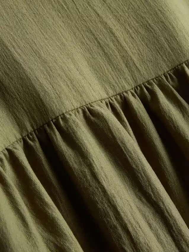 Dropped-waist midi skirt Dropped-waist midi skirt
