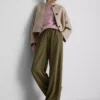 Elastic waist wide-leg pants Elastic waist wide-leg pants