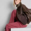 Elastic waist wide-leg pants Elastic waist wide-leg pants