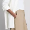 Elastic waist wide-leg pants Elastic waist wide-leg pants