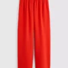 Elastic waist wide-leg pants Elastic waist wide-leg pants
