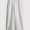 Elastic waist wide-leg pants Elastic waist wide-leg pants