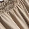Elastic waist wide-leg pants Elastic waist wide-leg pants