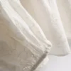 Embroidered balloon-sleeve blouse Embroidered balloon-sleeve blouse