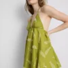 Embroidered fish mini dress Embroidered fish mini dress