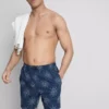 Embroidered sun swimming shorts Embroidered sun swimming shorts