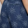 Embroidered sun swimming shorts Embroidered sun swimming shorts
