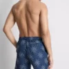 Embroidered sun swimming shorts Embroidered sun swimming shorts