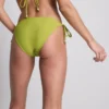 Embroidered tie side bikini bottoms Embroidered tie side bikini bottoms