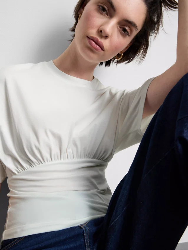 Empire-waist t-shirt Empire-waist t-shirt