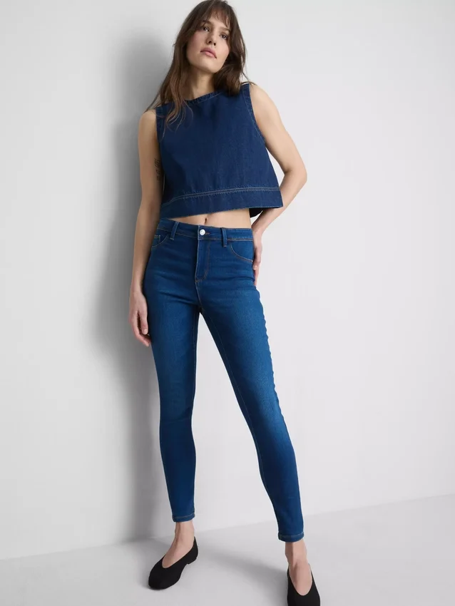 Essential mid-rise skinny jeans | regular Essential mid-rise skinny jeans | regular