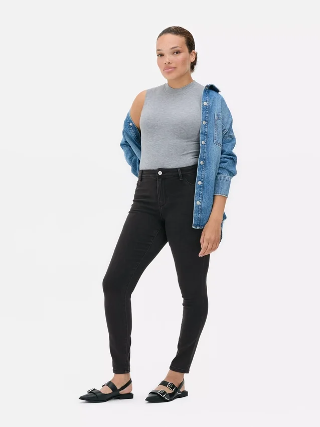 Essential mid-rise skinny jeans | regular Essential mid-rise skinny jeans | regular