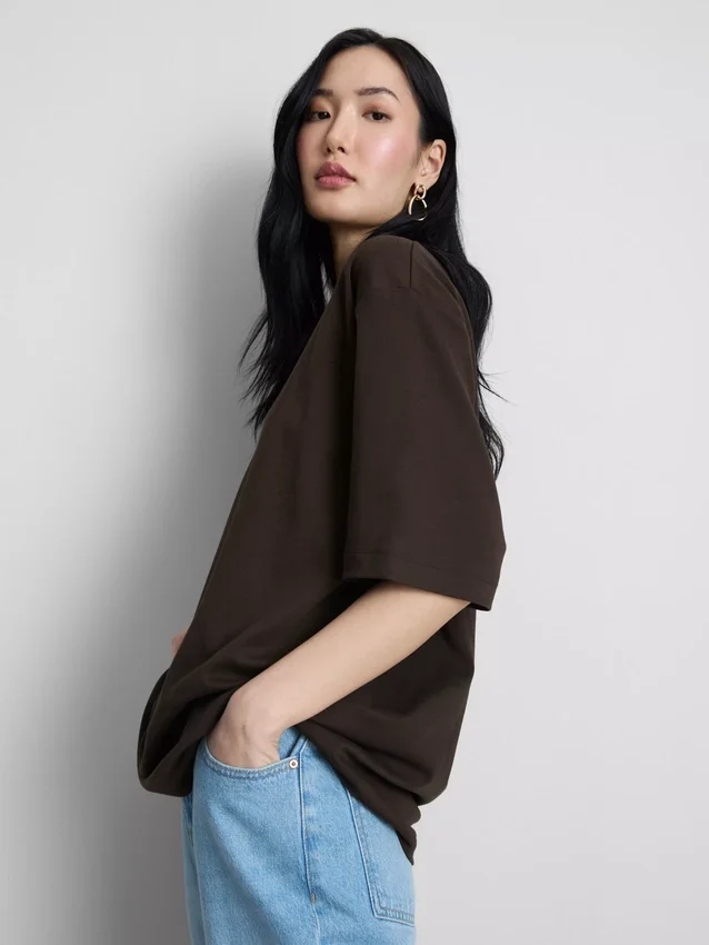 Essential oversized cotton tee Essential oversized cotton tee