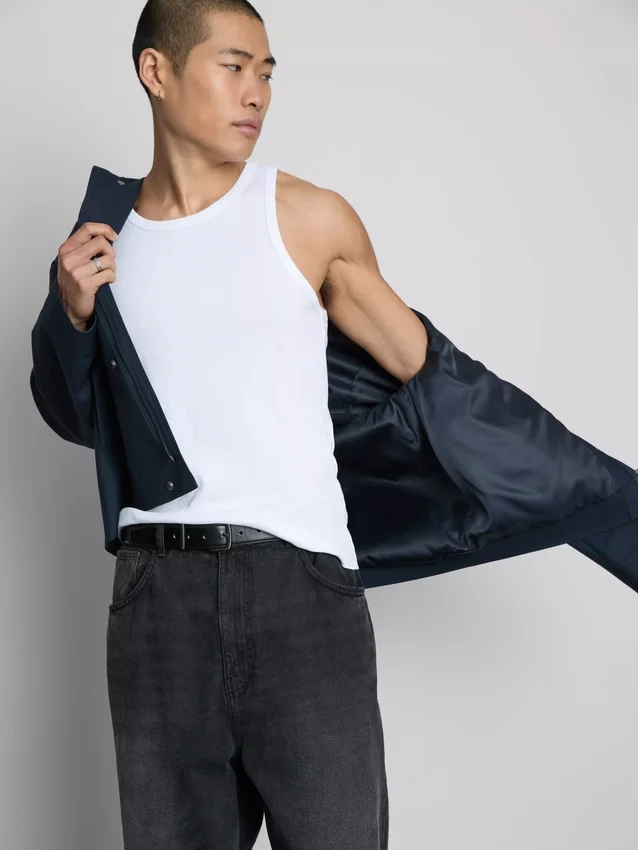 Essential ribbed tank top Essential ribbed tank top
