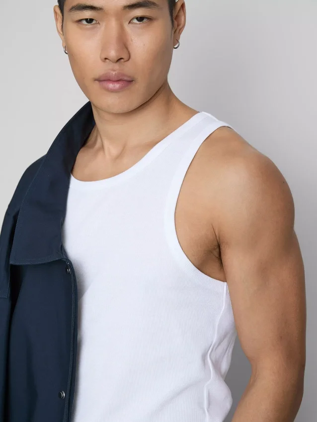 Essential ribbed tank top Essential ribbed tank top