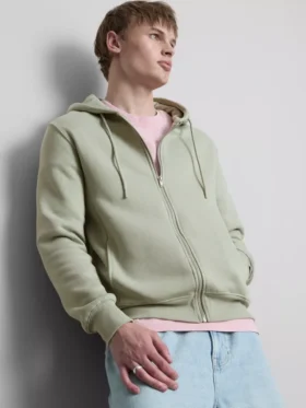 Essential zip-through hoodie