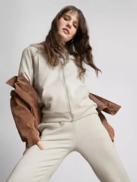 Essential zip-through hoodie