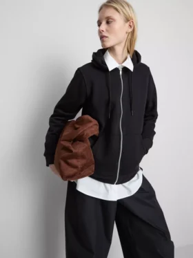 Essential zip-up hoodie