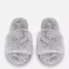 Faux fur slippers Faux fur slippers