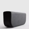 Faux leather sunglasses case