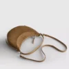 Faux suede moon shoulder bag Faux suede moon shoulder bag