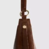 Faux suede moon shoulder bag Faux suede moon shoulder bag