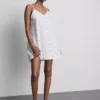 Floral cotton dobby chemise Floral cotton dobby chemise