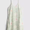 Floral lace-trim slip dress Floral lace-trim slip dress