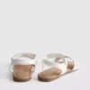 Floral lasercut sandals