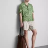 Floral revere collar shirt Floral revere collar shirt