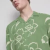 Floral revere collar shirt Floral revere collar shirt