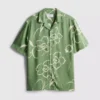 Floral revere collar shirt Floral revere collar shirt