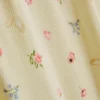 Floral ribbed pajama bottoms Floral ribbed pajama bottoms