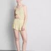 Floral ribbed printed pajama shorts Floral ribbed printed pajama shorts