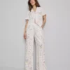 Floral wide leg pajama bottoms Floral wide leg pajama bottoms