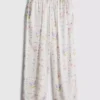 Floral wide leg pajama bottoms Floral wide leg pajama bottoms