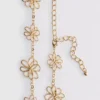 Flower chain belt