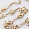 Flower chain belt