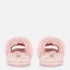 Fluffy crossband slippers Fluffy crossband slippers