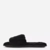 Fluffy crossband slippers Fluffy crossband slippers
